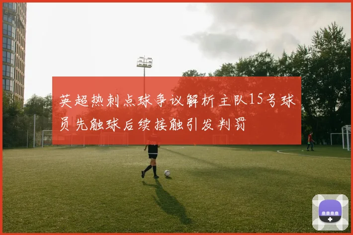 英超热刺点球争议解析主队15号球员先触球后续接触引发判罚