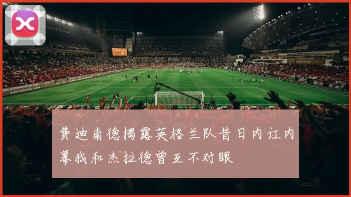 费迪南德揭露英格兰队昔日内讧内幕我和杰拉德曾互不对眼